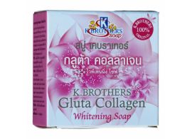 K.Brothers Gluta Collagen Whitening Soap 60g
