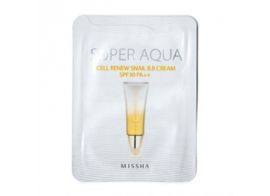 Missha Super Aqua Cell Renew Snail BB Cream SPF30 PA++ 1мл