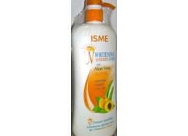 ISME UV Whitening Sunscreen Lotion with aloe-vera & apricot  400мл