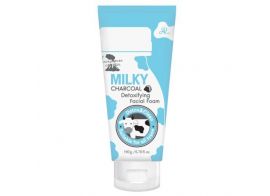 Milky Charcoal Detoxifying Facial Foam 190мл
