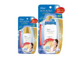 Rohto Sunplay Skin Aqua Clear White SPF50+ PA++++ 55г