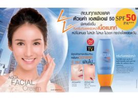 Mistine Aqua Base Sun UV Double Protection Matte and Light Facial Cream 40мл