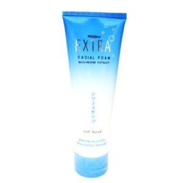 Mistine Extra Facial Face Cleansing Foam with Mushroom Extract Soft Scrub 85мл