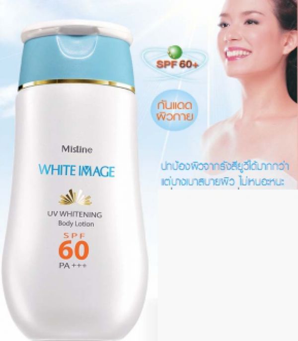 Mistine White Image UV Whitening body lotion SPF60 Pa+++ 70мл