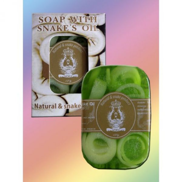 Soap with Snakes Oil and Green Tea 120г
