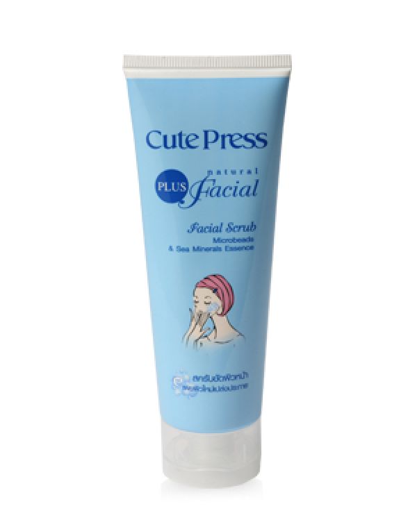 Cute Press Facial Scrub Microbead & Sea Mineral 75г