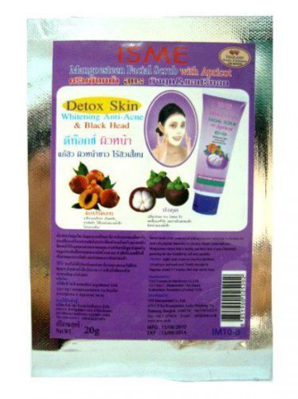 ISME Mangoesteen Facial scrub with apricot 20г