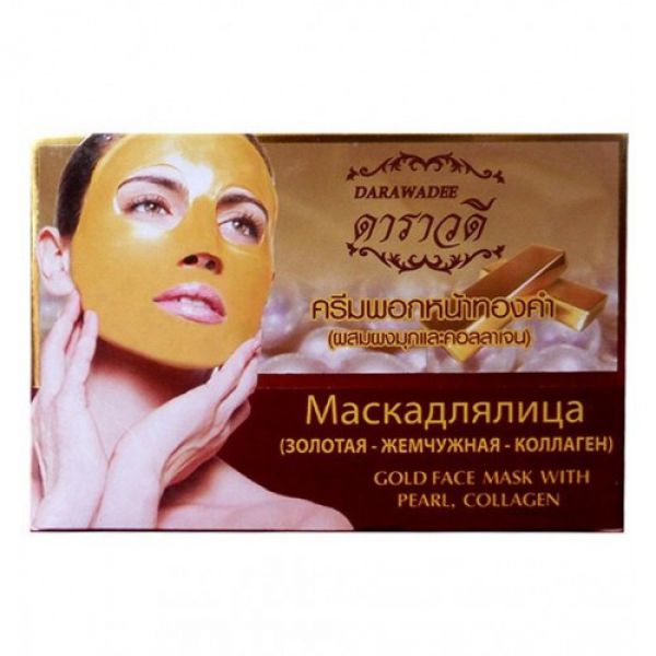Darawadee Gold Face Mask with Pearl Collagen  100мл