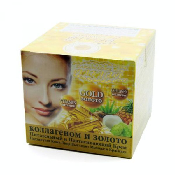 Darawadee Gold Collagen Cream 100мл+ Aloe Vera Soap