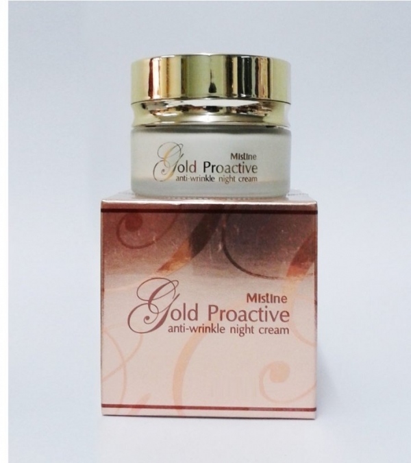 Mistine Gold Proactive anti-wrinkle night cream 30г