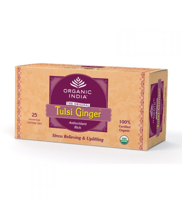 Organic India Tulsi Ginger tea