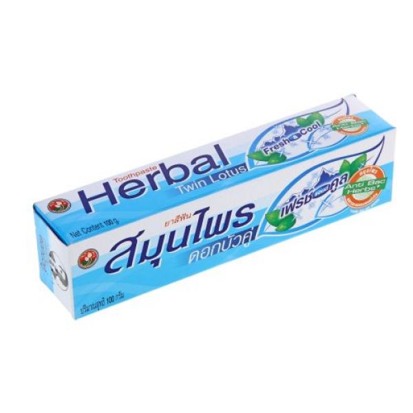Twin Lotus Herbal Toothpaste Fresh & Cool, 100 г