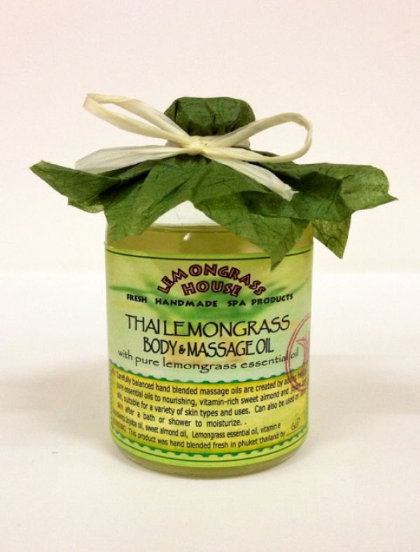 Lemongrass House Lemongrass body massage oil 120мл
