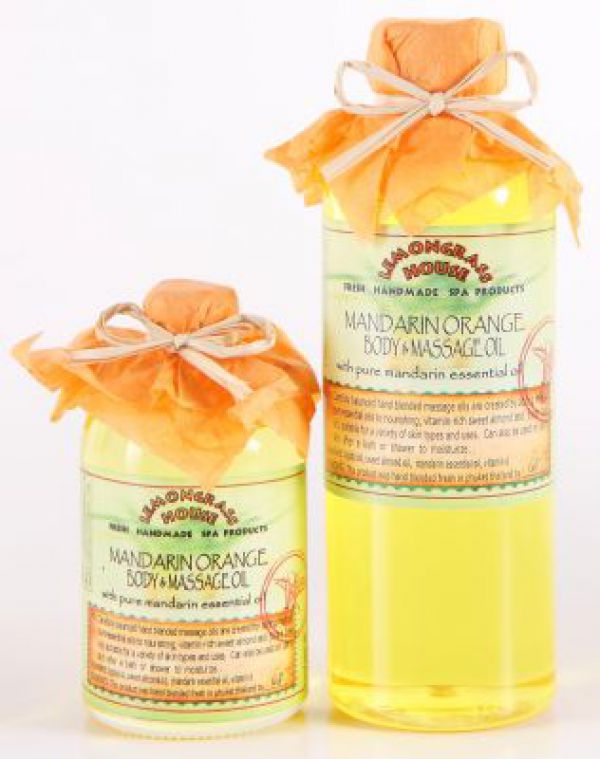 Lemongrass House Mandarin body massage oil 250мл