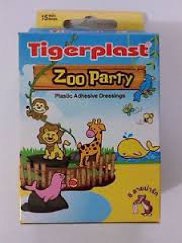 Tigerplast Zoo Party  8шт