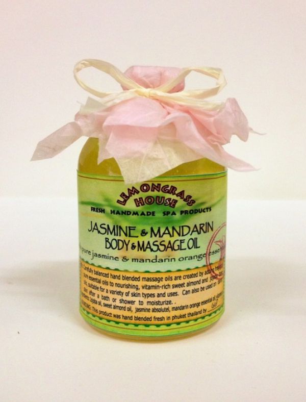 Lemongrass House Jasmine-Mandarin body  Massage Oil 120 мл
