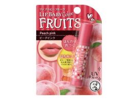 Rohto Lip Baby  Color Fruit peach pink 4,5г