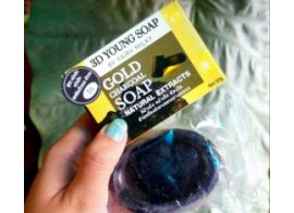 3D Young Gold Charcoal Soap 50г