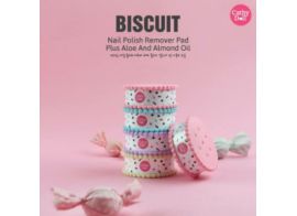 Cathy Doll Biscuit Nail Polish Remover Pad Plus Aloe and Almond Oil 30шт