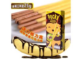 Glico Pocky Biscuit Sticks Choco Banana 25г