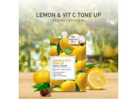 Baby Bright Lemon & Vit C Tone Up Snail Cream 10г