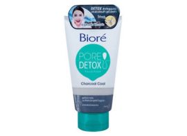 Biore Pore Detox Charcoal Cool Facial Foam 100г