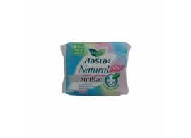 Laurier Natural Anti Bac Sanitary Napkin Slim day time 4шт