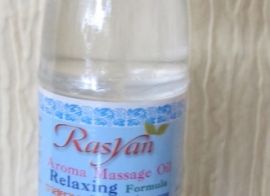 Rasyan Aroma Massage Oil Relaxing Formula