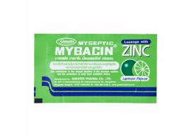MyBacin Lozenges with Zink Lemon Flavor 10шт