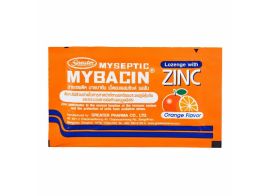 MyBacin Lozenges with Zink Orange Flavor 10шт