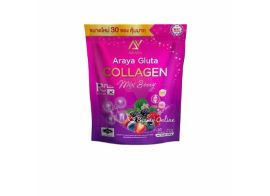 Araya Gluta Collagen Mix Berry 30пак