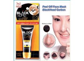 Mistine Blackhead Carbon Charcoal Peel Off Face Mask Acne Remove Pimple Spots